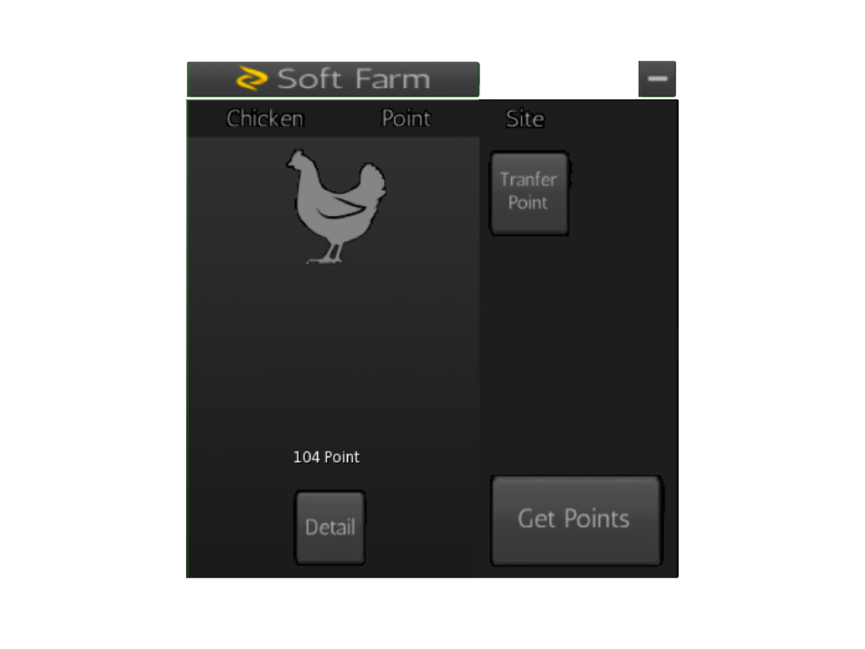 A chicken hud