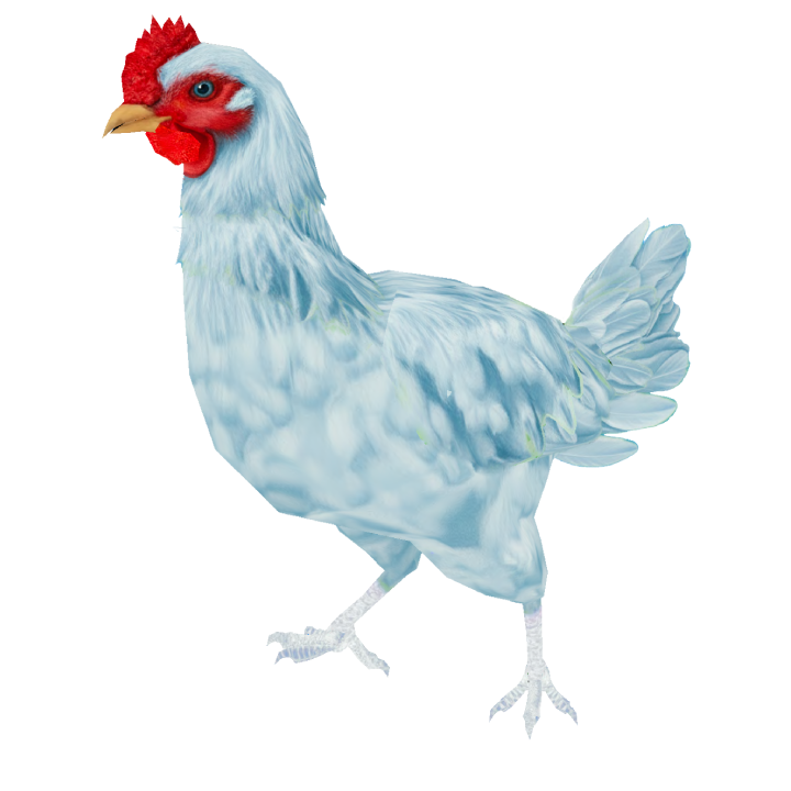 PastelBlue25R chicken skin